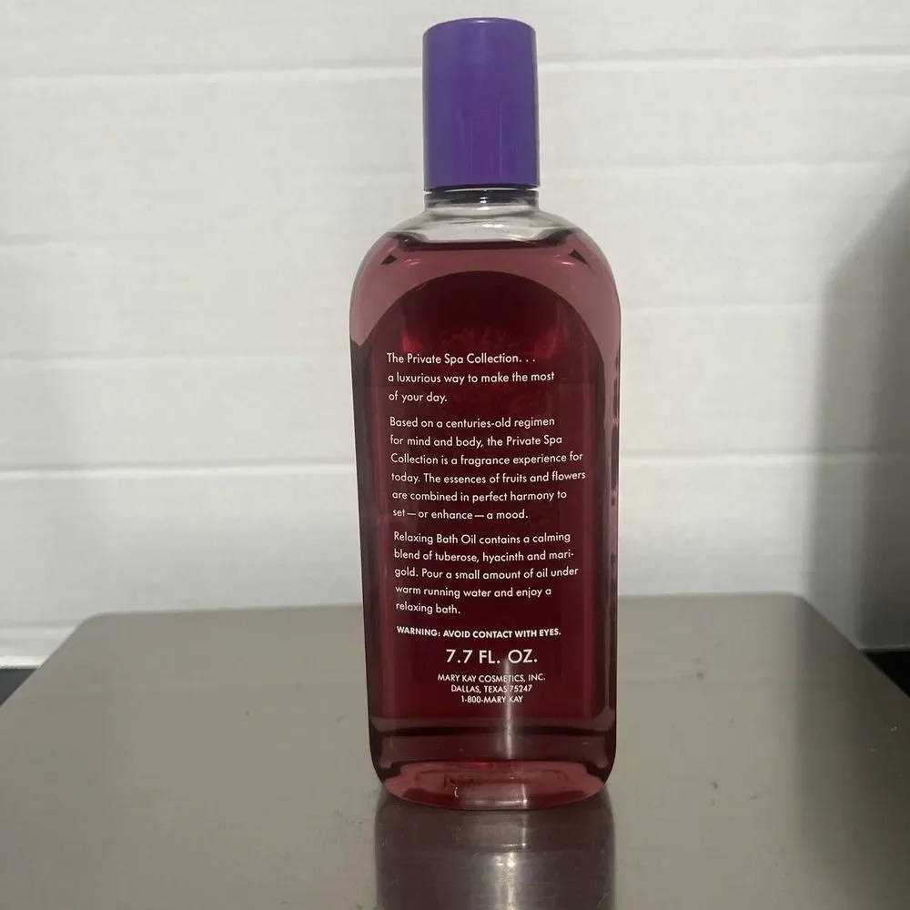 Vintage Mary Kay Private Spa‎ Collection Relaxing Bath Oil